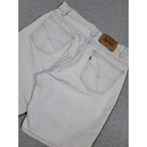 Vintage Levi's 505 Orange Tab Denim Shorts Men's Light Wash 90s Made in USA Vtg - Picture 4 of 13